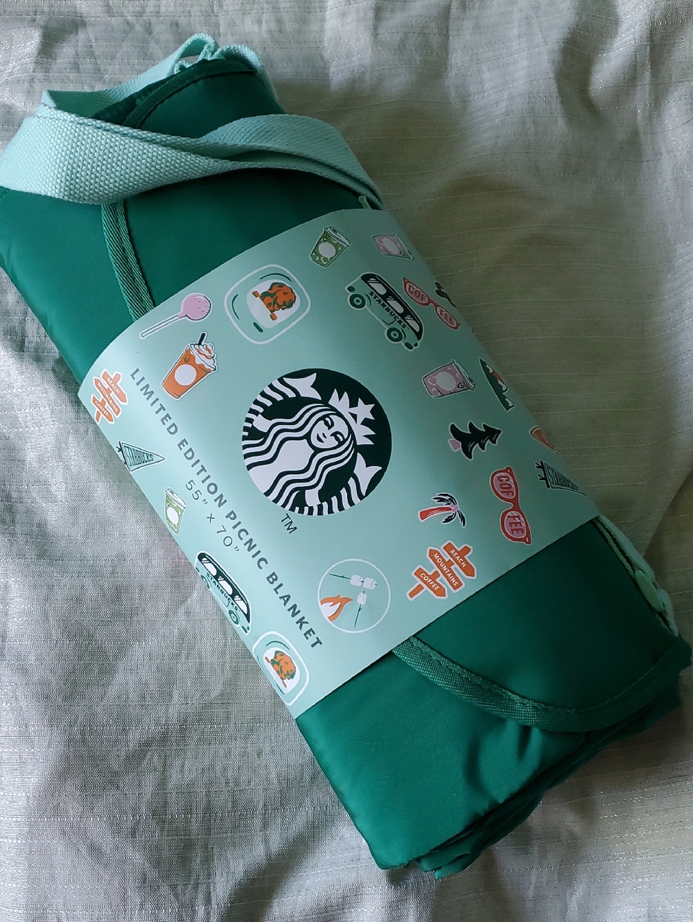 Starbucks 2026 Roadtrip Picnic Blanket